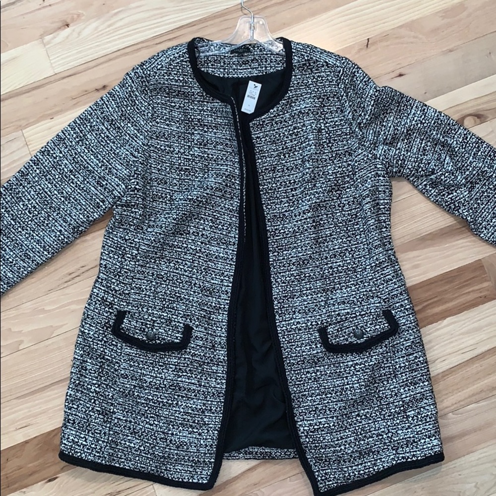 talbots long blazer